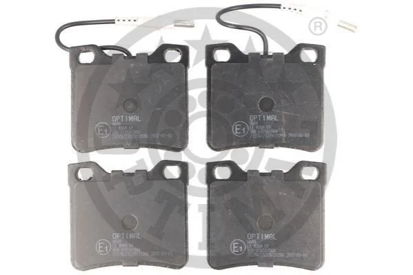 KLOCKI HAMULCOWE PEUGEOT 406 (8B), 406 COUPE (8C), 406 ESTATE (8E/F), 605 (6B) 89-04 TYL SZT OPTIMAL BP09649 (фото 1)