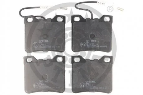 KLOCKI HAMULCOWE PEUGEOT 406 (8B), 406 COUPE (8C), 406 ESTATE (8E/F), 605 (6B) 89-04 TYL SZT OPTIMAL BP09649