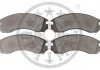 Колодки тормозные (передние) Citroen C-Crosser 07-/Mitsubishi Outlander/Pajero 98-/Lancer/L400 94-03 OPTIMAL BP10330 (фото 2)