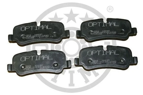 KLOCKI HAMULCOWE LAND ROVER DISCOVERY III (L319), RANGE ROVER SPORT (L320) 04-13 TYL SZT OPTIMAL BP12230 (фото 1)