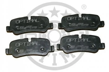 KLOCKI HAMULCOWE LAND ROVER DISCOVERY III (L319), RANGE ROVER SPORT (L320) 04-13 TYL SZT OPTIMAL BP12230