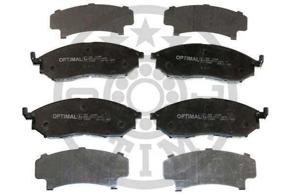 Колодки тормозные (передние) Renault Koleos 08-/Nissan Qashqai 07-13/Pathfinder/NP300/Murano 05- OPTIMAL BP12345 (фото 1)