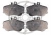 KLOCKI HAMULCOWE MERCEDES-BENZ C-CLASS (W202), C-CLASS T-MODEL (S202) 93-01 PRZOD SZT OPTIMAL BP09875 (фото 1)