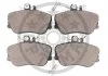 KLOCKI HAMULCOWE MERCEDES-BENZ C-CLASS (W202), C-CLASS T-MODEL (S202) 93-01 PRZOD SZT OPTIMAL BP09875 (фото 2)
