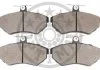 Колодки тормозные (передние) Seat Cordoba/Ibiza/VW Caddy/Golf/Polo 91-04/Passat B3/B4 88-97 OPTIMAL BP10170 (фото 2)