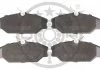 Колодки тормозные (передние) Renault Clio II 00-09/Laguna 93-01/Megane/Scenic/Safrane 96-03 OPTIMAL BP10438 (фото 1)