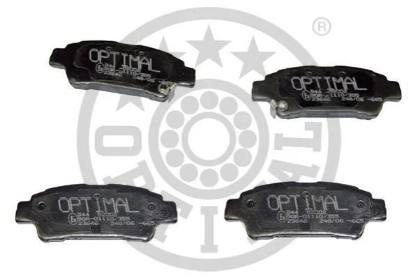 KLOCKI HAMULCOWE TOYOTA AVENSIS VERSO (M2), PREVIA / ESTIMA (R3) 00-11 TYL SZT OPTIMAL BP82002 (фото 1)