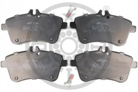 KLOCKI HAMULCOWE MERCEDES-BENZ A-CLASS (W169), B-CLASS (W245) 04-12 PRZOD SZT OPTIMAL BP12246