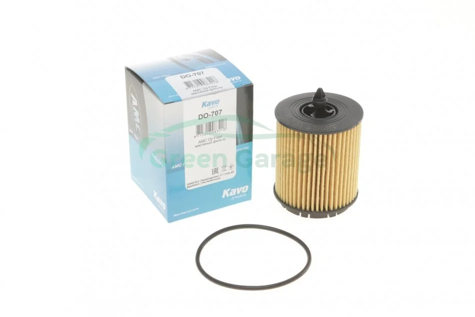 PARTS OPEL Фильтр масляный вставка 2,2i: Astra G, Signum 2,0/2,2 03-, Vectra B/C KAVO DO707 (фото 1)