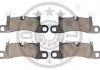 KLOCKI HAMULCOWE PORSCHE CAYENNE (92A) VW TOUAREG (7P5, 7P6) 10> TYL SZT OPTIMAL BP12598 (фото 2)