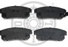 KLOCKI HAMULCOWE MAZDA RX-8 (SE, FE) SUZUKI IGNIS I (FH) 03-12 TYL SZT OPTIMAL BP12492 (фото 1)