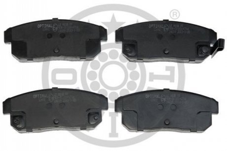KLOCKI HAMULCOWE MAZDA RX-8 (SE, FE) SUZUKI IGNIS I (FH) 03-12 TYL SZT OPTIMAL BP12492