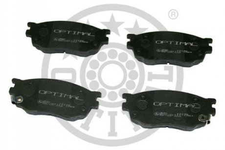 KLOCKI HAMULCOWE MAZDA 6 HATCHBACK (GG), 6 SALOON (GG) 02-07 PRZOD SZT OPTIMAL BP12136
