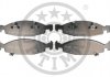 KLOCKI HAMULCOWE JEEP GRAND CHEROKEE MK II (WJ, WG) 98-05 PRZOD SZT OPTIMAL BP12100 (фото 1)