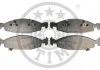 KLOCKI HAMULCOWE JEEP GRAND CHEROKEE MK II (WJ, WG) 98-05 PRZOD SZT OPTIMAL BP12100 (фото 1)