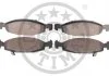 KLOCKI HAMULCOWE JEEP GRAND CHEROKEE MK II (WJ, WG) 98-05 PRZOD SZT OPTIMAL BP12100 (фото 2)