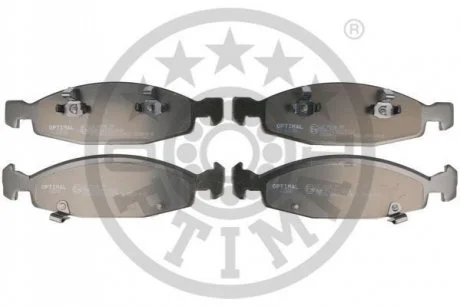 KLOCKI HAMULCOWE JEEP GRAND CHEROKEE MK II (WJ, WG) 98-05 PRZOD SZT OPTIMAL BP12100