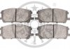 KLOCKI HAMULCOWE LEXUS RX (U3) TOYOTA HARRIER (U3) 03-13 PRZOD SZT OPTIMAL BP12168 (фото 2)