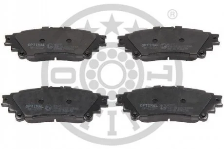 KLOCKI HAMULCOWE LEXUS RX (L1) TOYOTA PRIUS PLUS (W4) 08> TYL SZT OPTIMAL BP12729