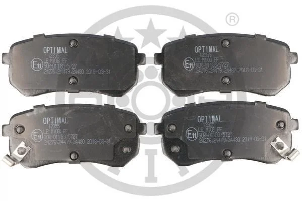 KLOCKI HAMULCOWE HYUNDAI I10 (PA) KIA PICANTO (SA) 04-13 TYL SZT OPTIMAL BP12355 (фото 1)