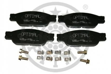 KLOCKI HAMULCOWE JAGUAR S-TYPE (X200) LINCOLN LS 98> PRZOD SZT OPTIMAL BP12151