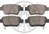 Колодки тормозные (задние) Toyota Avensis 03-08/Corolla Verso 04-09 OPTIMAL BP12429 (фото 2)