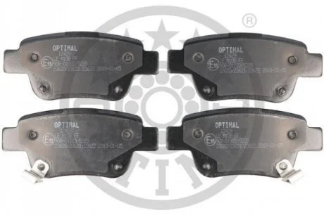 Колодки тормозные (задние) Toyota Avensis 03-08/Corolla Verso 04-09 OPTIMAL BP12429