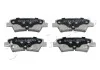 Колодки тормозные (задние) Hyundai Elantra/Sonata/Tucson/i40 04- JAPKO 51H11 (фото 1)