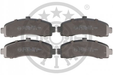 KLOCKI HAMULCOWE NISSAN MICRA II (K11) 92-03 PRZOD SZT OPTIMAL BP09838
