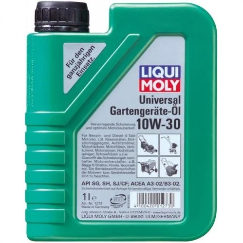 Олива для садової техніки Universal Gartengerate-Ol 10W-30 1L LIQUI MOLY 8037 (фото 1)