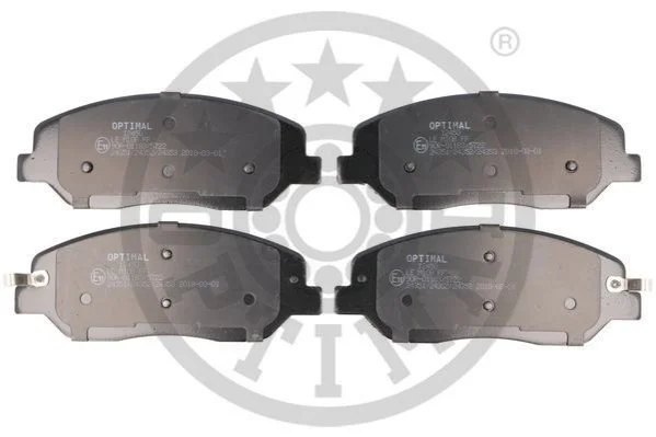Колодки тормозные (передние) Hyundai Santa Fe/Kia Sorento 00- OPTIMAL BP12450 (фото 1)