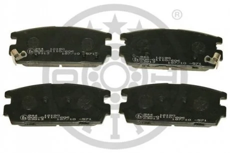 KLOCKI HAMULCOWE HYUNDAI TERRACAN (HP) 01-06 TYL SZT OPTIMAL BP12190