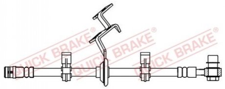 Гальмівний шланг QUICK BRAKE 58834X