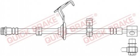 Гальмівний шланг QUICK BRAKE 58825X