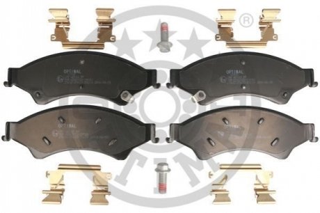 KLOCKI HAMULCOWE FORD RANGER (TKE) 11> PRZOD SZT OPTIMAL BP12700