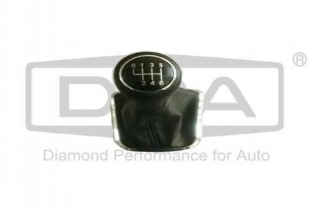 Gearstick knob with black boot for gearstick lever DPA 77111635302