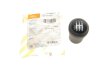 Gearstick knob with black boot for gearstick lever DPA 77111640602 (фото 2)