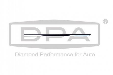 Protection strip with chrome trim for door. left f DPA 88530810102