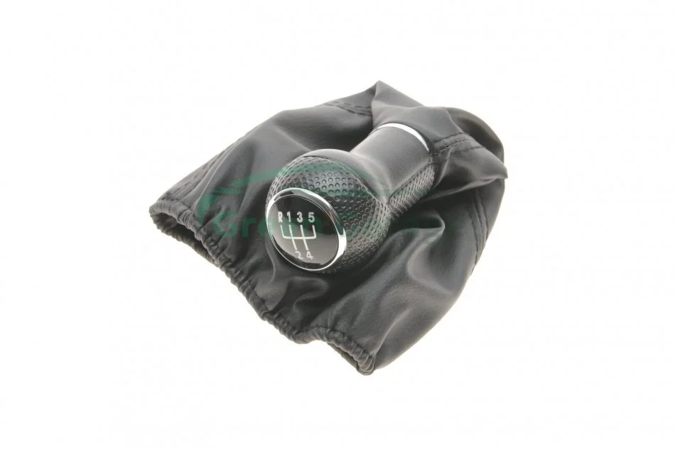 Gearstick knob with black boot for gearstick lever DPA 77110004302 (фото 1)