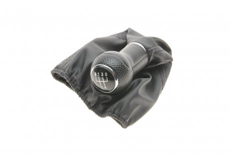 Gearstick knob with black boot for gearstick lever DPA 77110004302