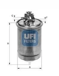 Паливний фільтр UFI 5542700