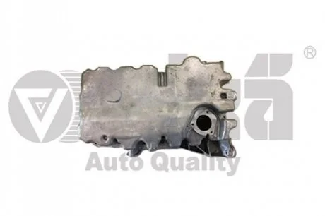 Engine oil sump with opening for oil level sensor VIKA 11031802101