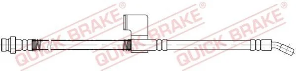 Гальмівний шланг QUICK BRAKE 58885 (фото 1)