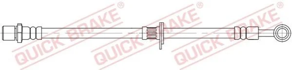Гальмівний шланг QUICK BRAKE 58817 (фото 1)