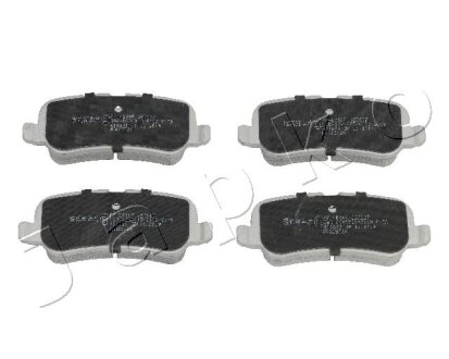 Гальмівні колодки, дискове гальмо (набір) JAPKO 51L01