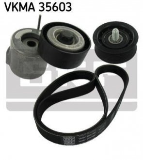 Поликлиновой ременный комплект SKF VKMA35603