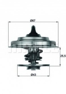 Термостат MAHLE / KNECHT TX1879 (фото 1)