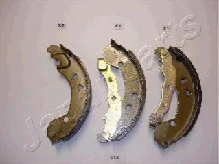 Гальмівні колодки (набір) JAPANPARTS GF013AF