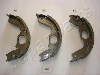 Гальмівні колодки (набір) JAPANPARTS GF503AF