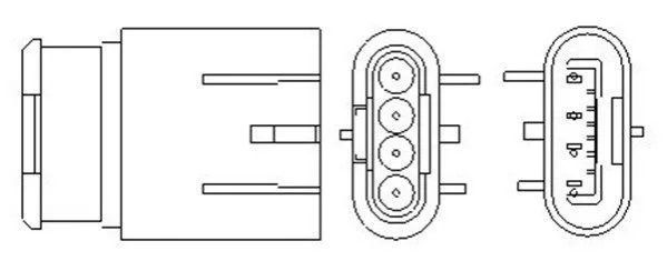 SONDA LAMBDA ALFA ROMEO MAGNETI MARELLI 466016355154 (фото 1)